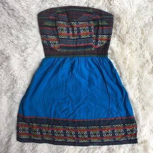 Urban Outfitters Silence + Noise strapless dress